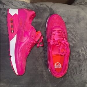 Pink Magenta Nike Air Sneakers